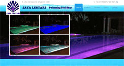 Desktop Screenshot of jaya-lestari.com